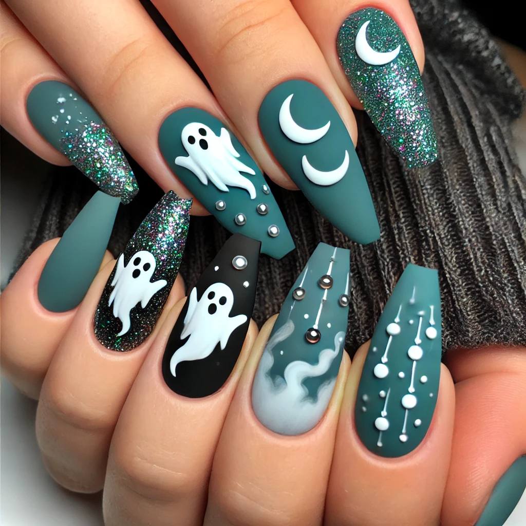 Ethereal Teal Ghosts