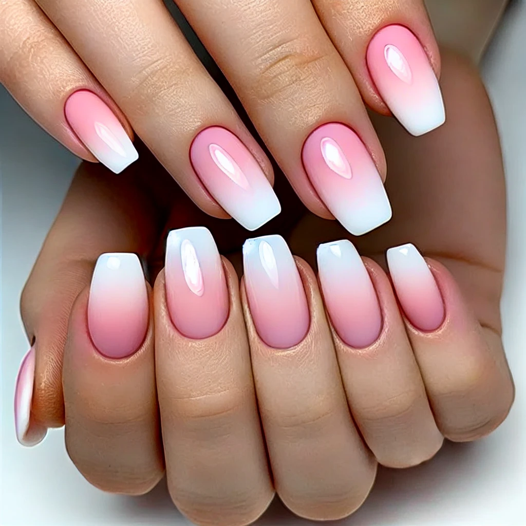 Ombre French Nails
