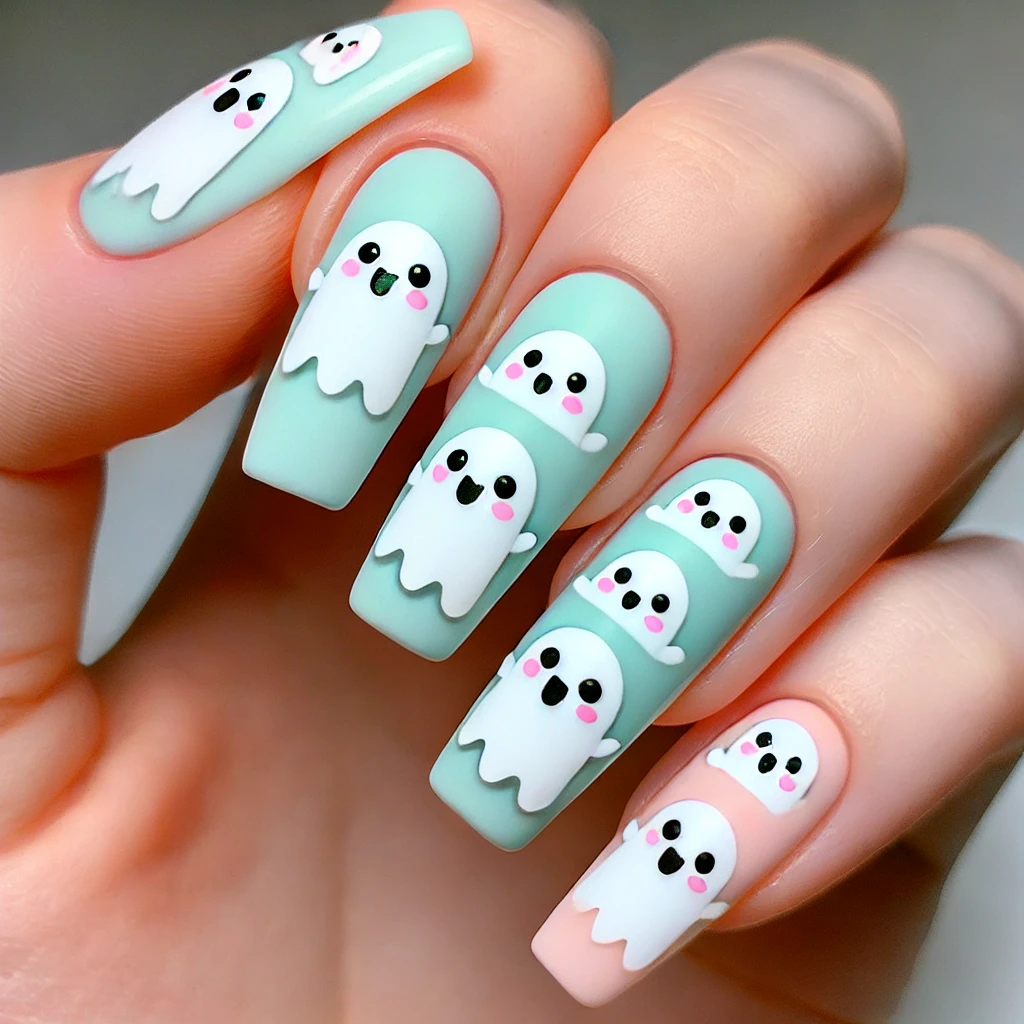 Peek-a-Boo Ghosts