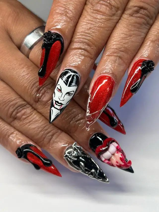 10 Halloween Nail Designs