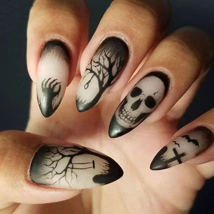 haunted nails