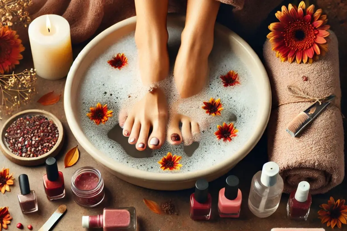Feet Whitening Pedicure At Home