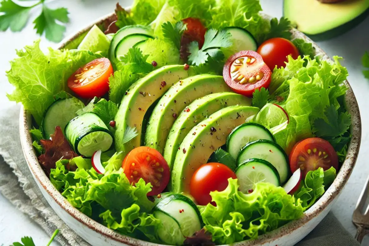 How To Make Avocado Salad With Lettuce