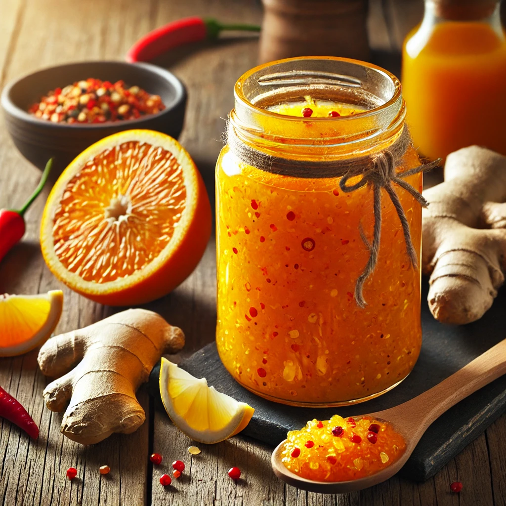 Spicy Citrus Ginger Dressing
