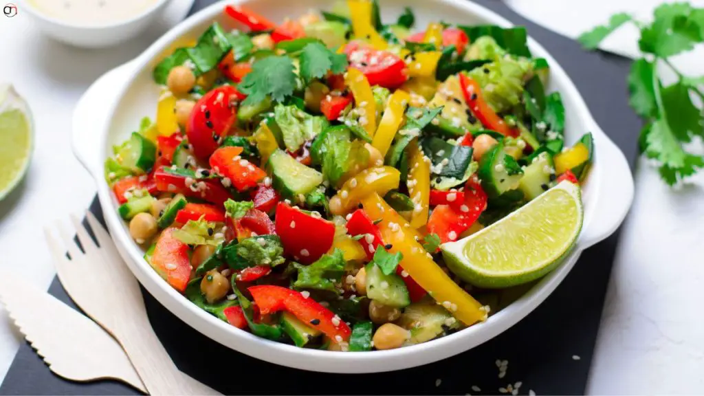 Chickpea Salad with Tahini