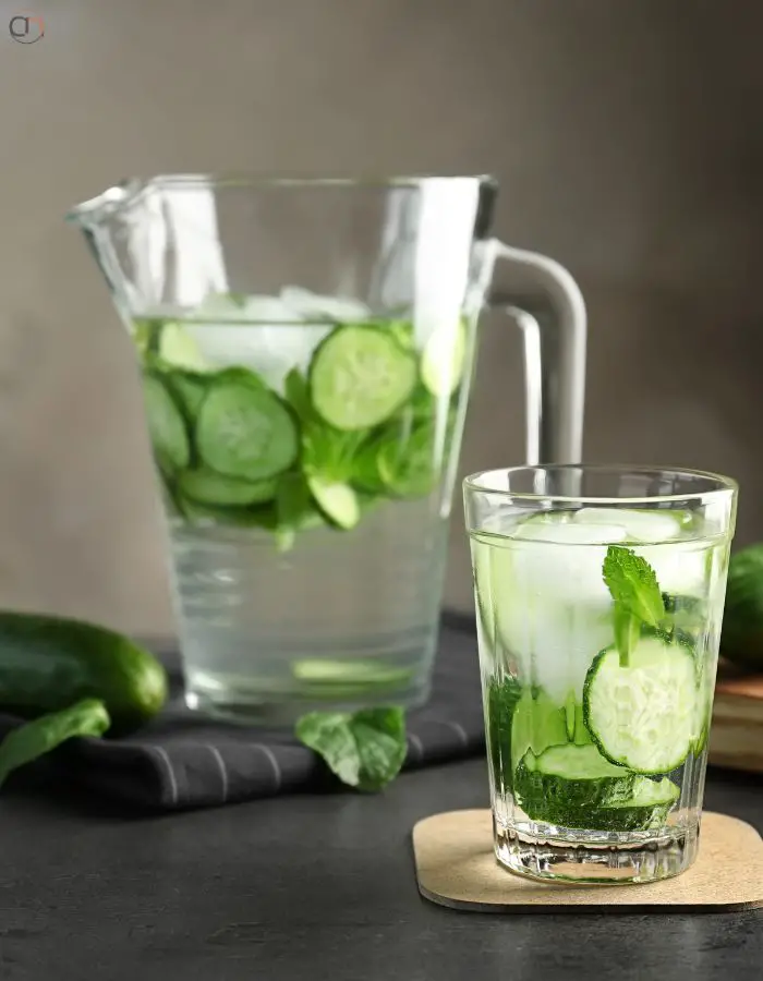 Cucumber Mint Water