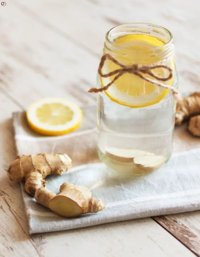 Lemon Ginger Detox Water