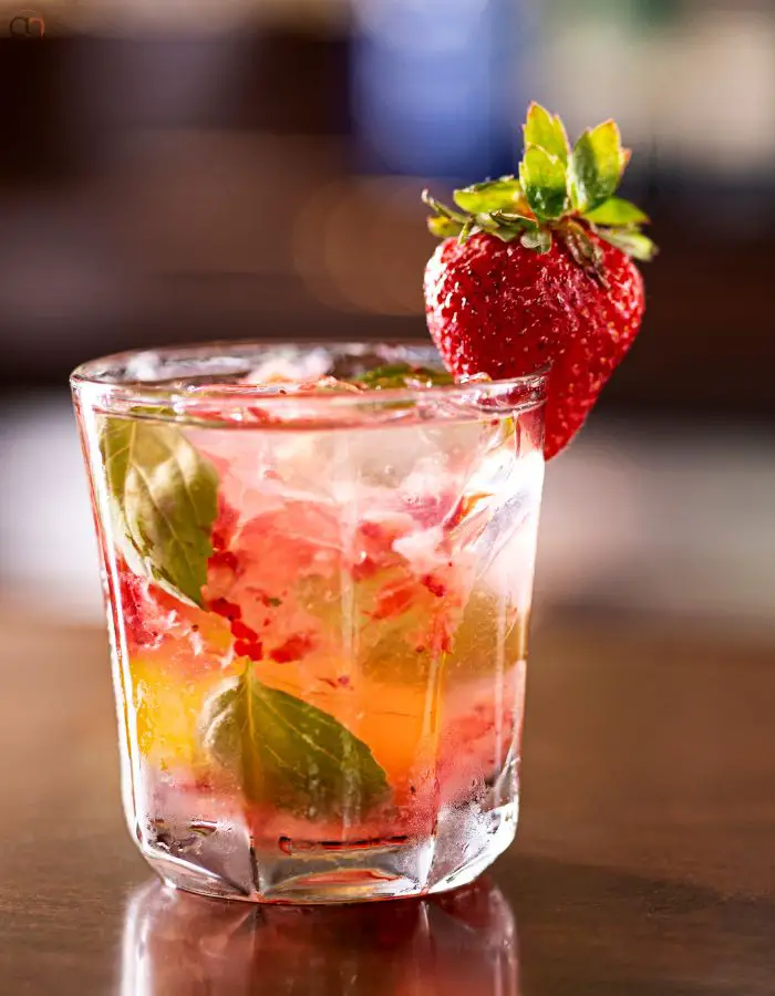 Strawberry Basil Water