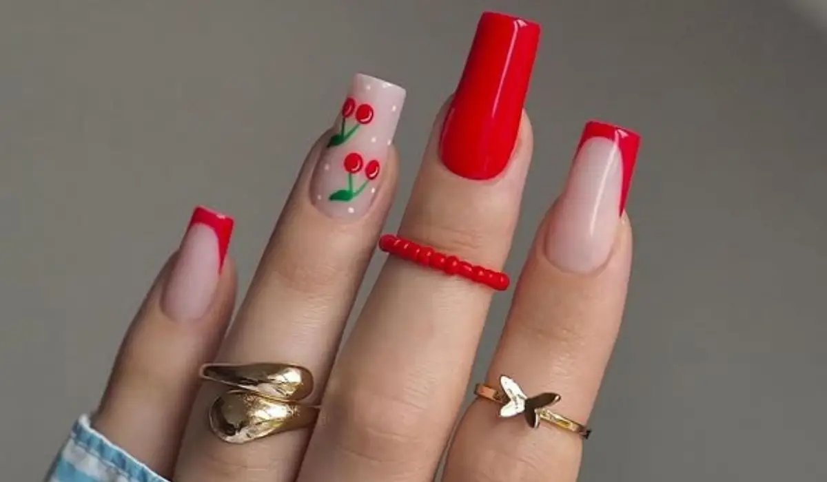 Cherry Nails Inspo
