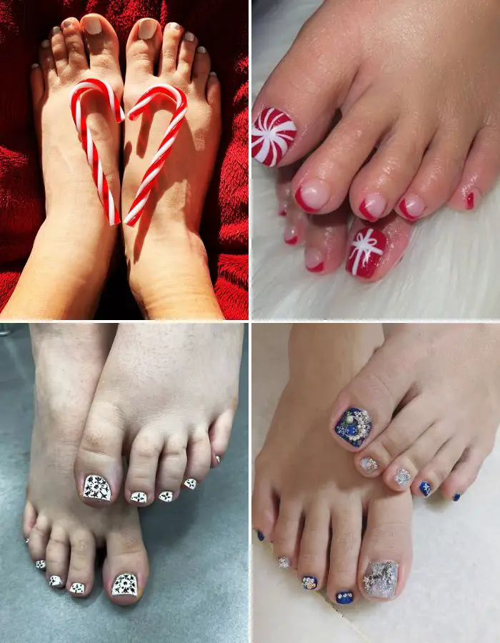 Christmas Pedicure