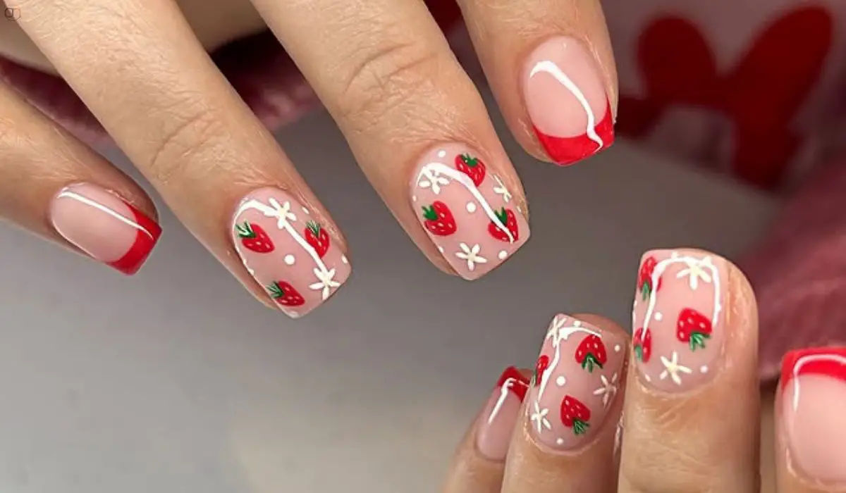 Strawberry Nails
