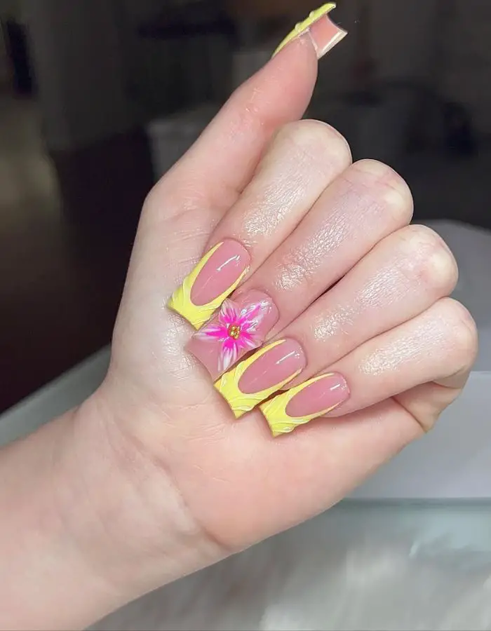 Floral Nails