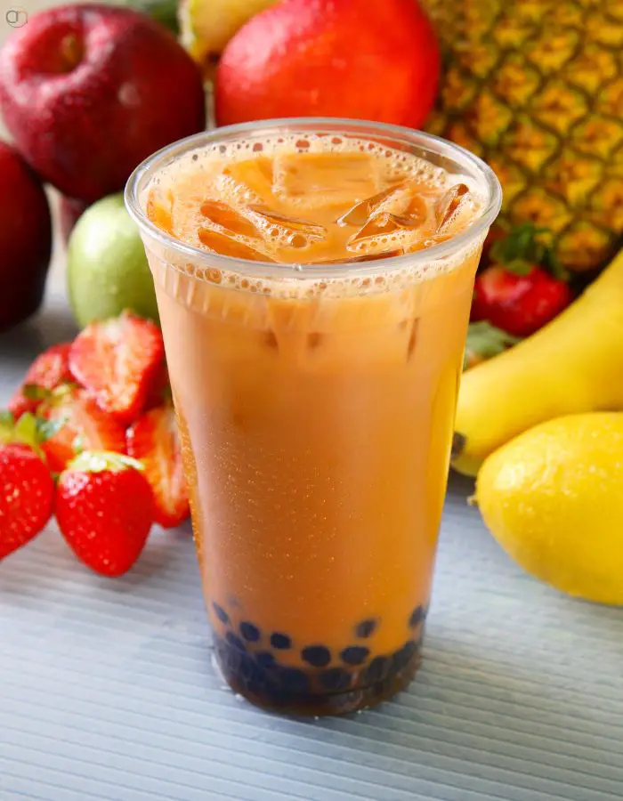 Mango Boba Tea
