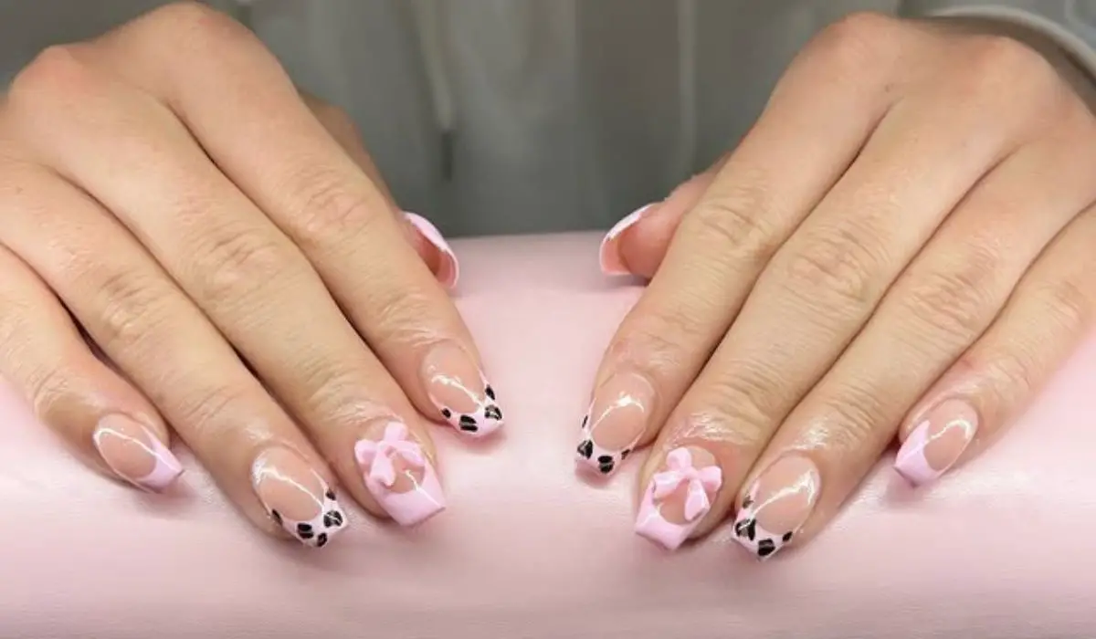 Pink Nails Acrylic