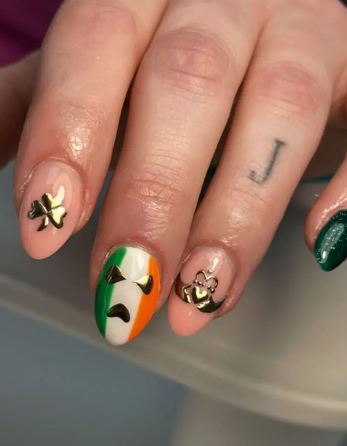 St Patrick’s Manicure