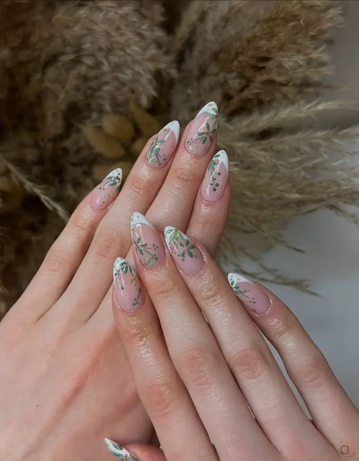 green gel polishes