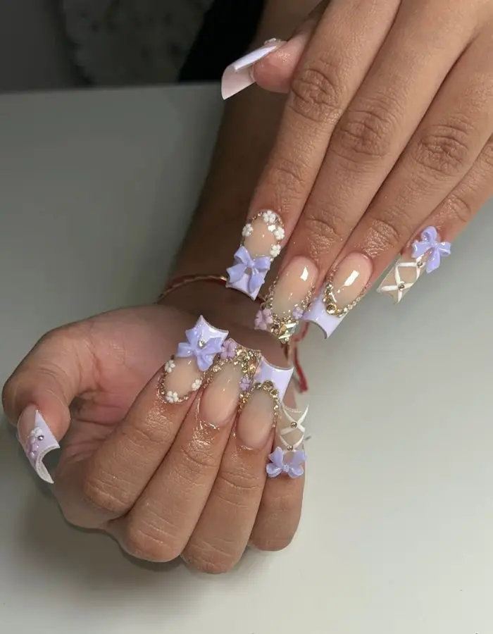 purple birthday set