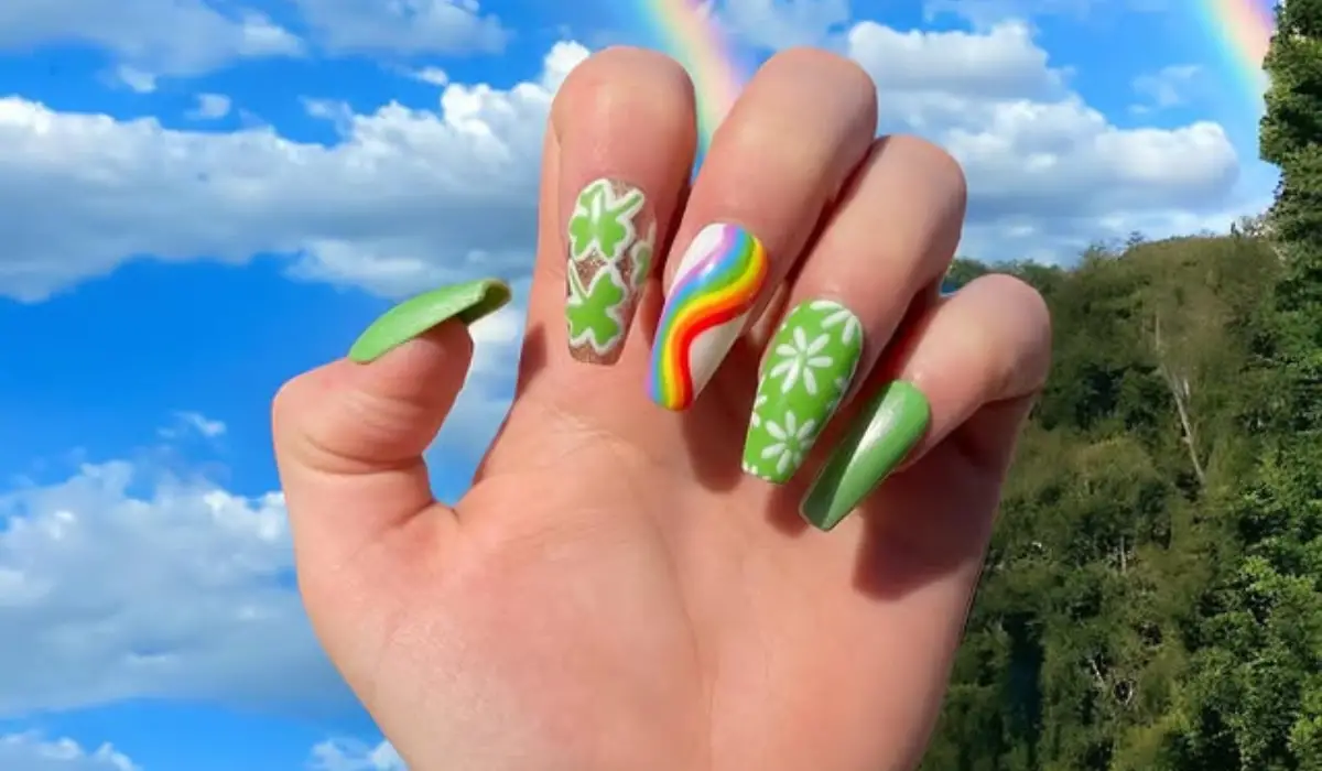 st patrick's day nails
