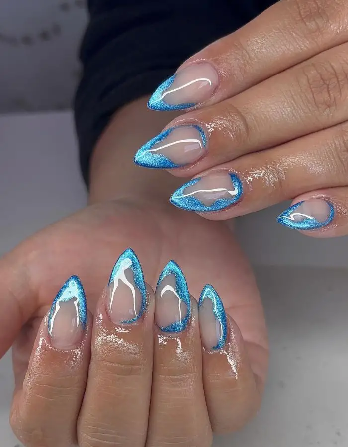 Blue jelly cat eye