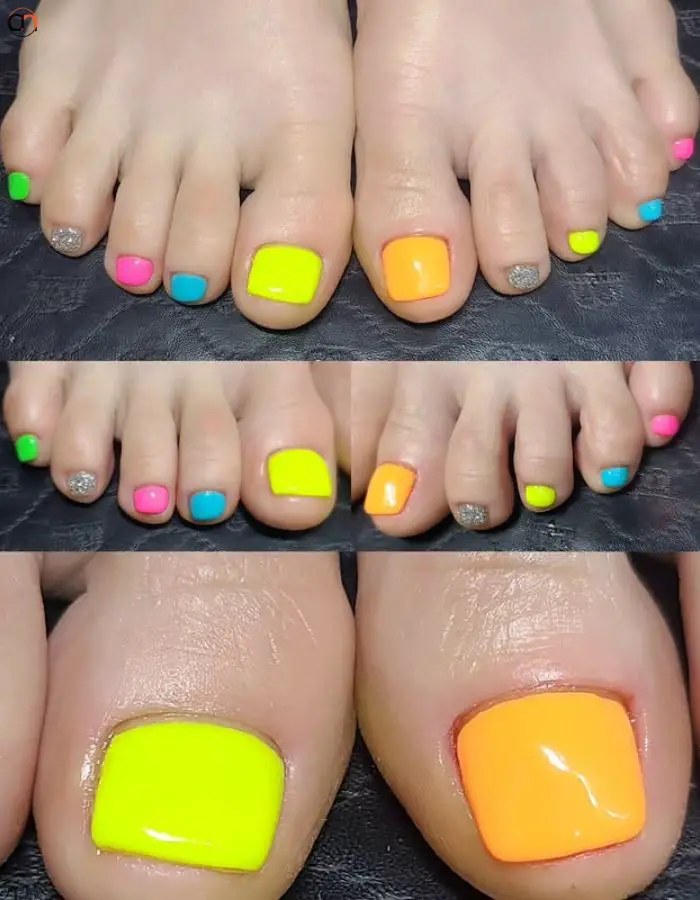 Neon Pedi