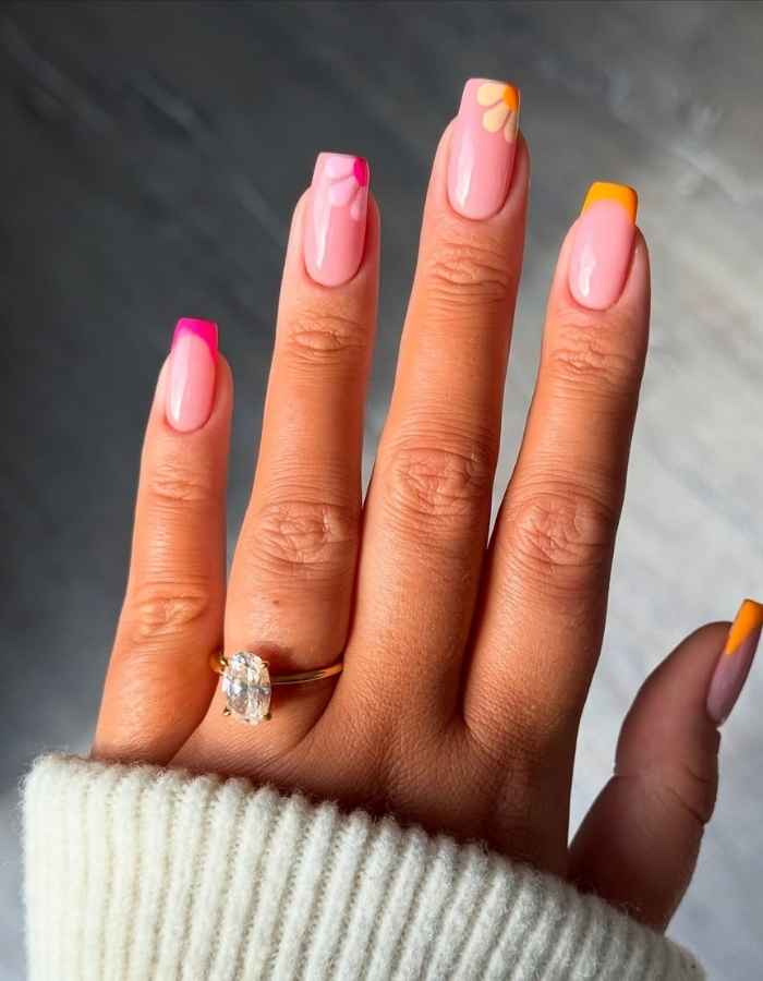 Pink Nails