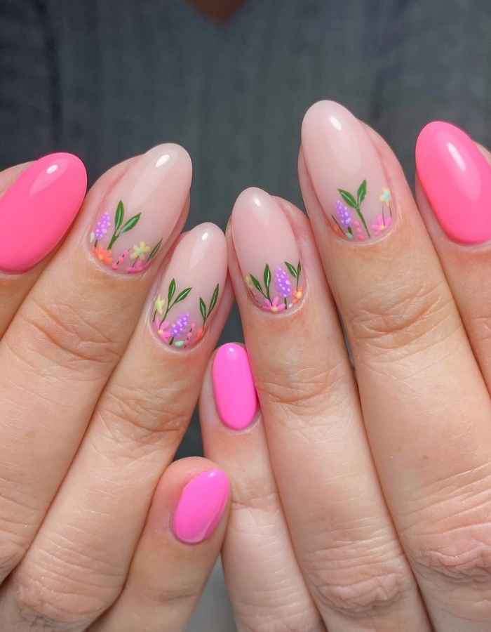 Pink florals 