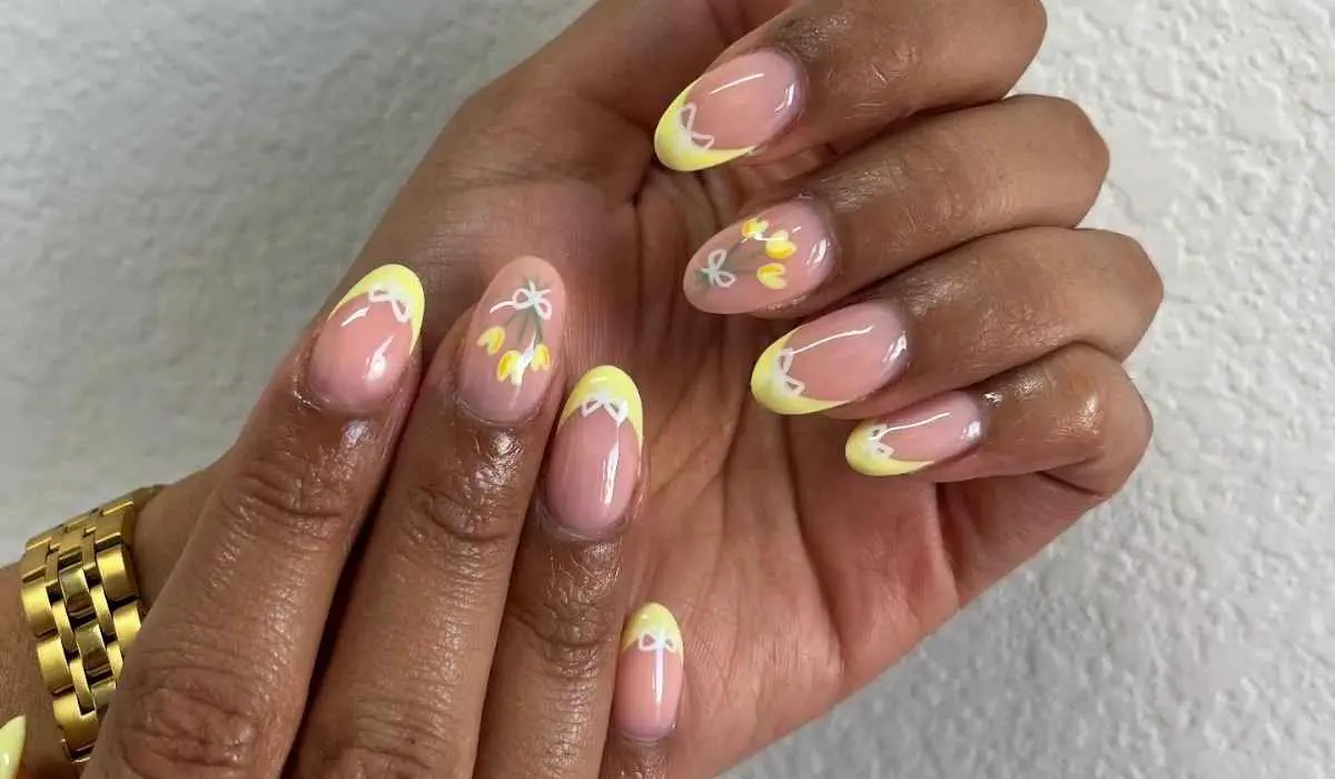 Simple Spring Nails