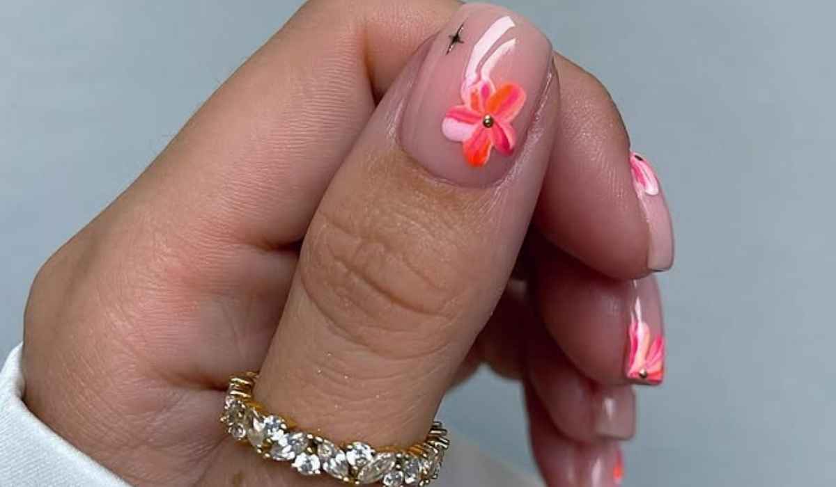Spring Pink Nails