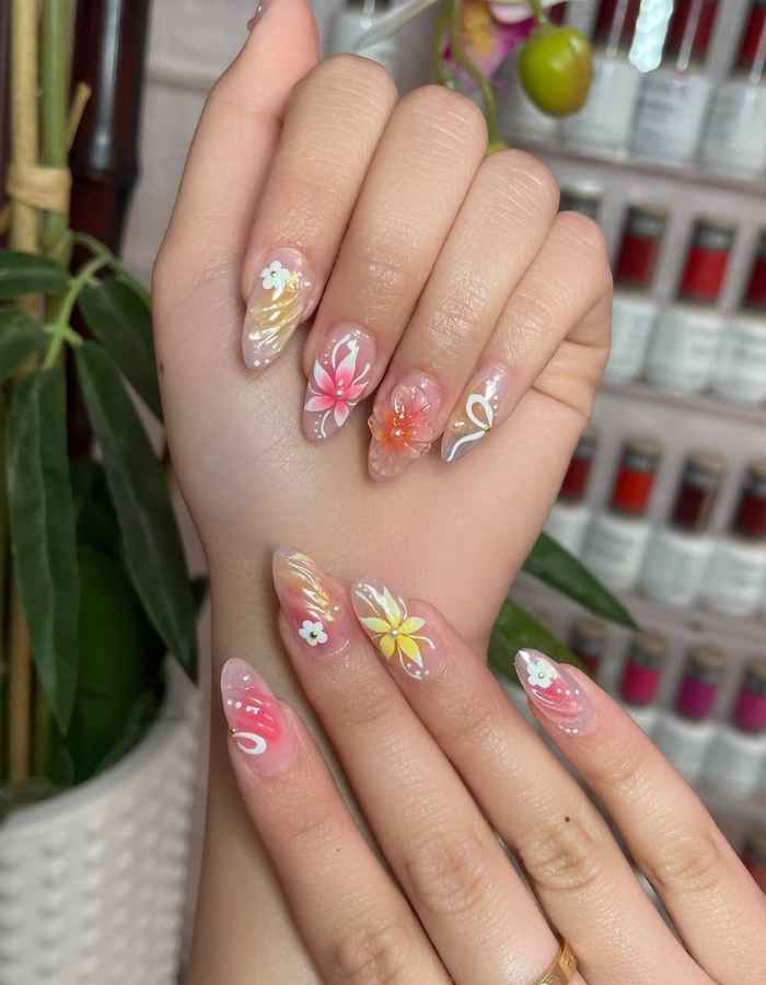 Vacation nails