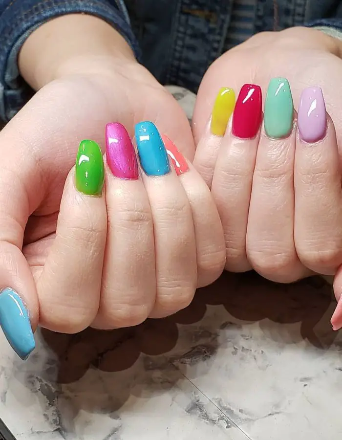 fun spring nails