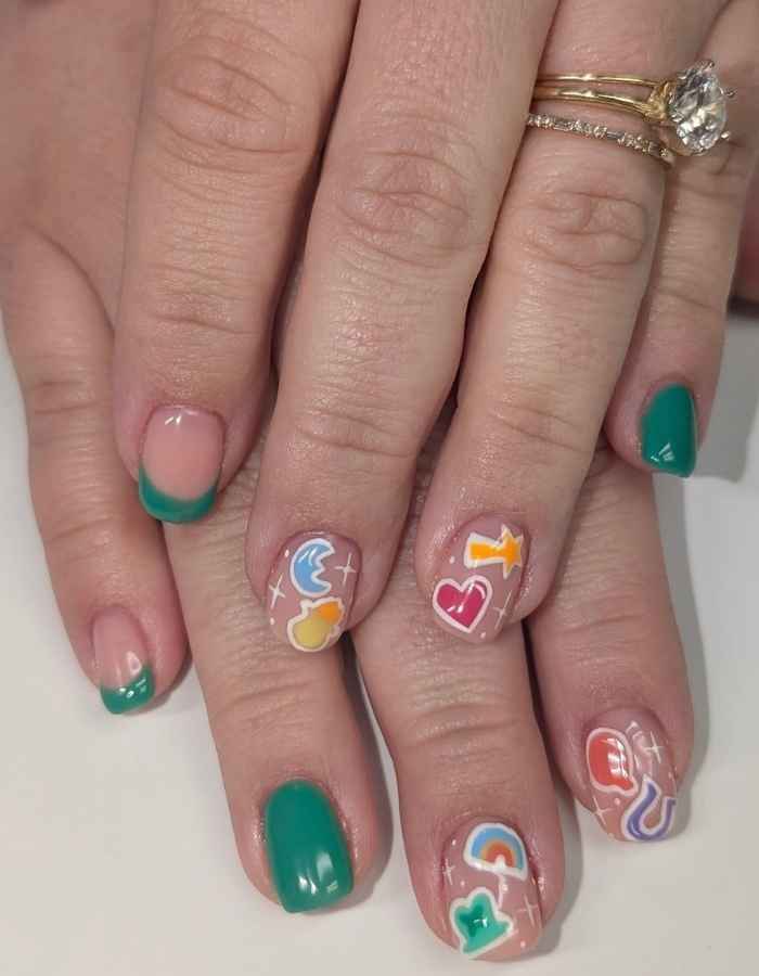 green Nails