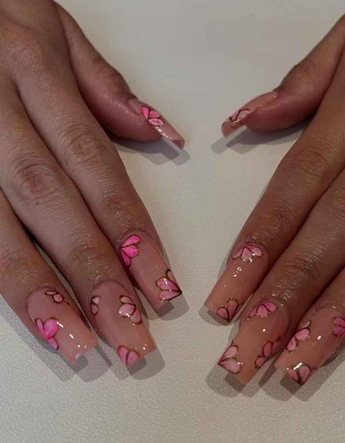 spring square nails