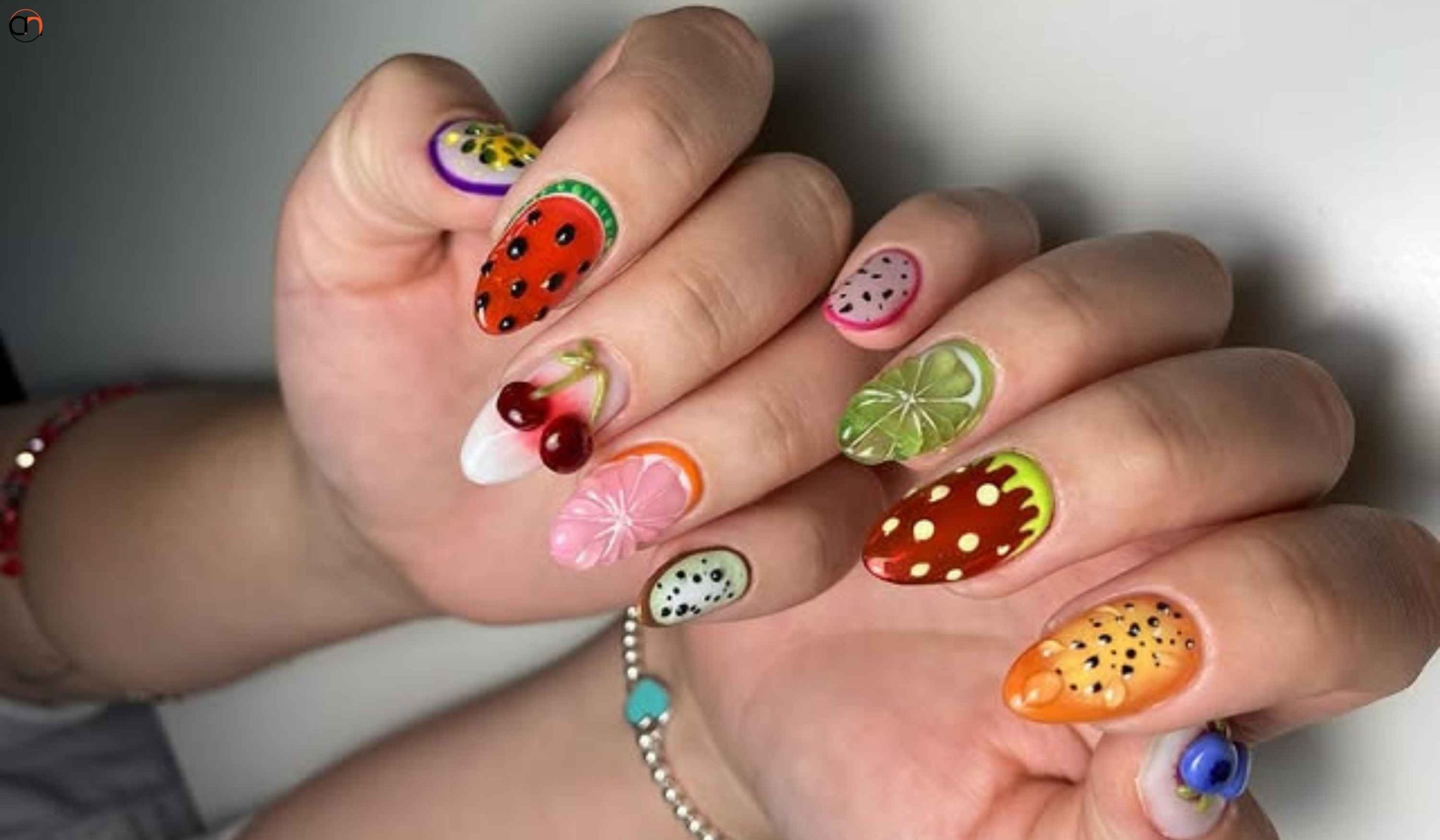 Fruit Themed Nails