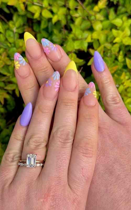 Spring Simple Nails