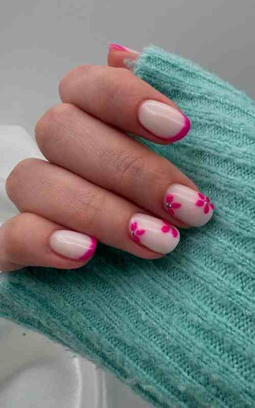 Spring Simple Nails