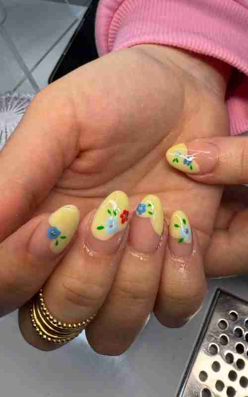Spring Simple Nails