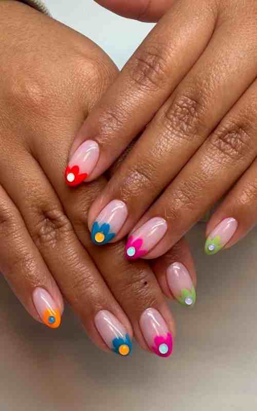 Spring Simple Nails