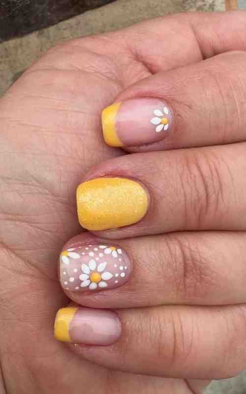 Spring Simple Nails
