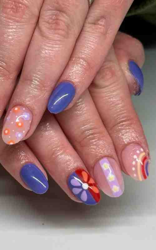 Spring Simple Nails