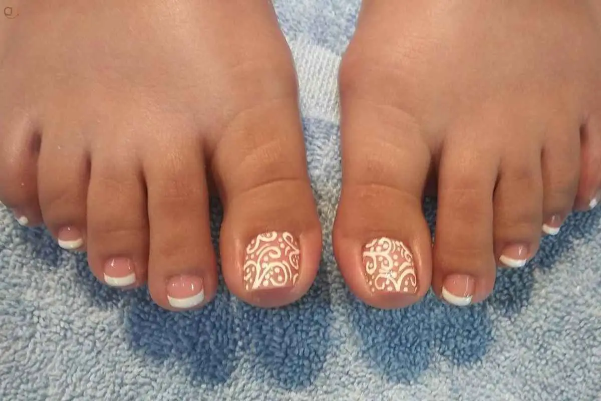 Wedding Toe Nails