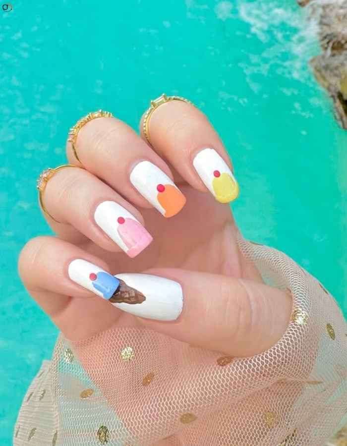 ice cream manicures
