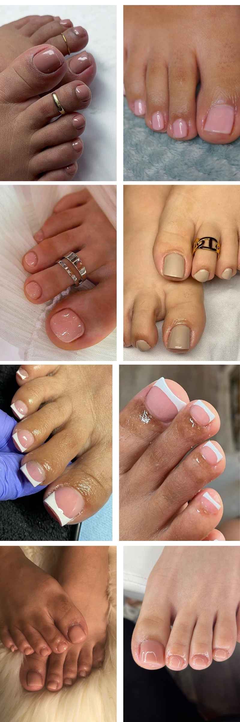 nude toe nails