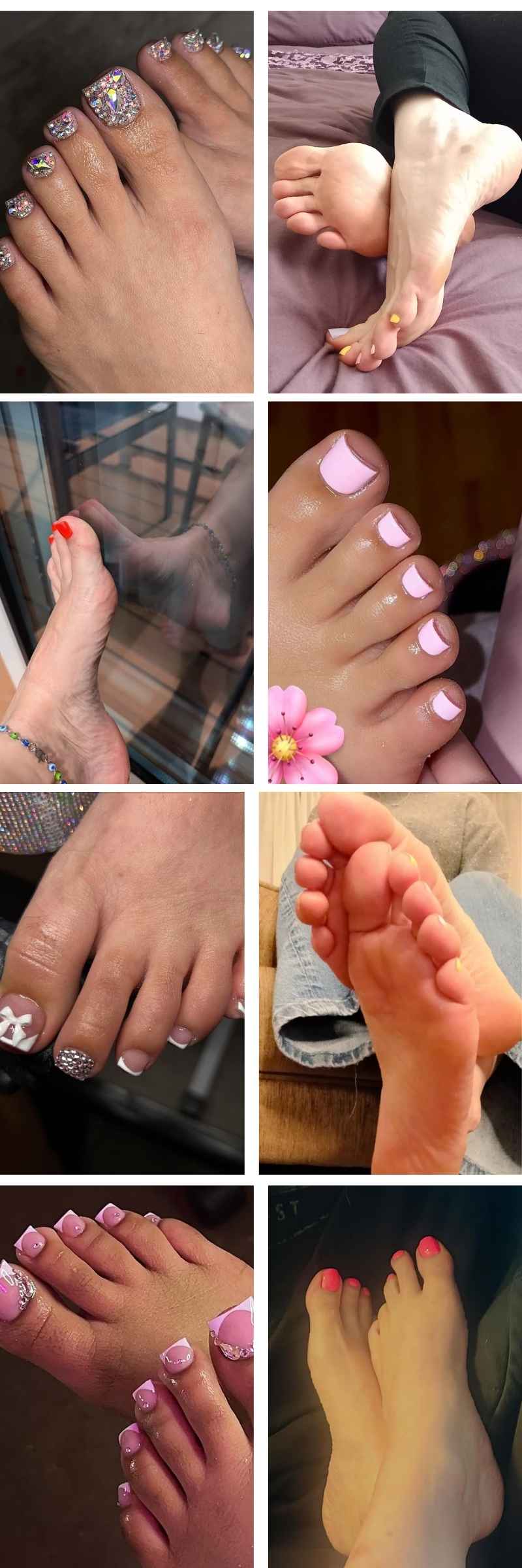 toes