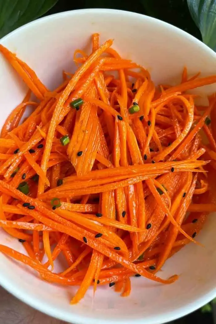 Asian-Inspired Carrot Slaw