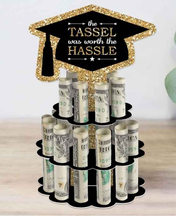 Big Dot of Happiness Graduation Money Gift Holder 