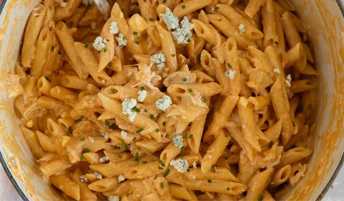 Buffalo Chicken Pasta salad
