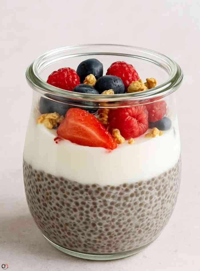 Chia Pudding with Fresh Fruit