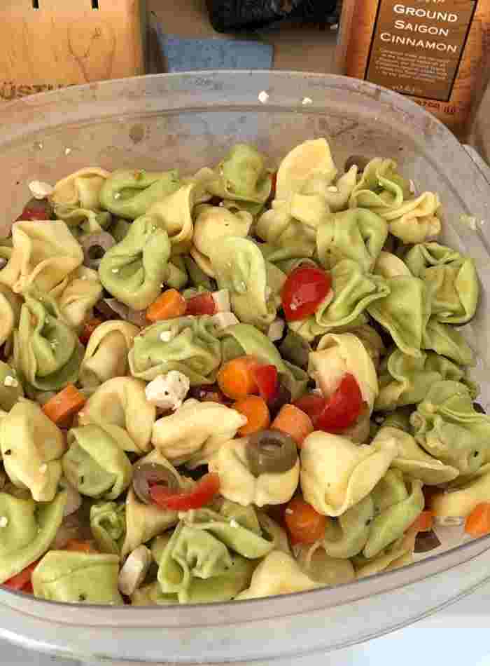 Classic Italian Tortellini Salad