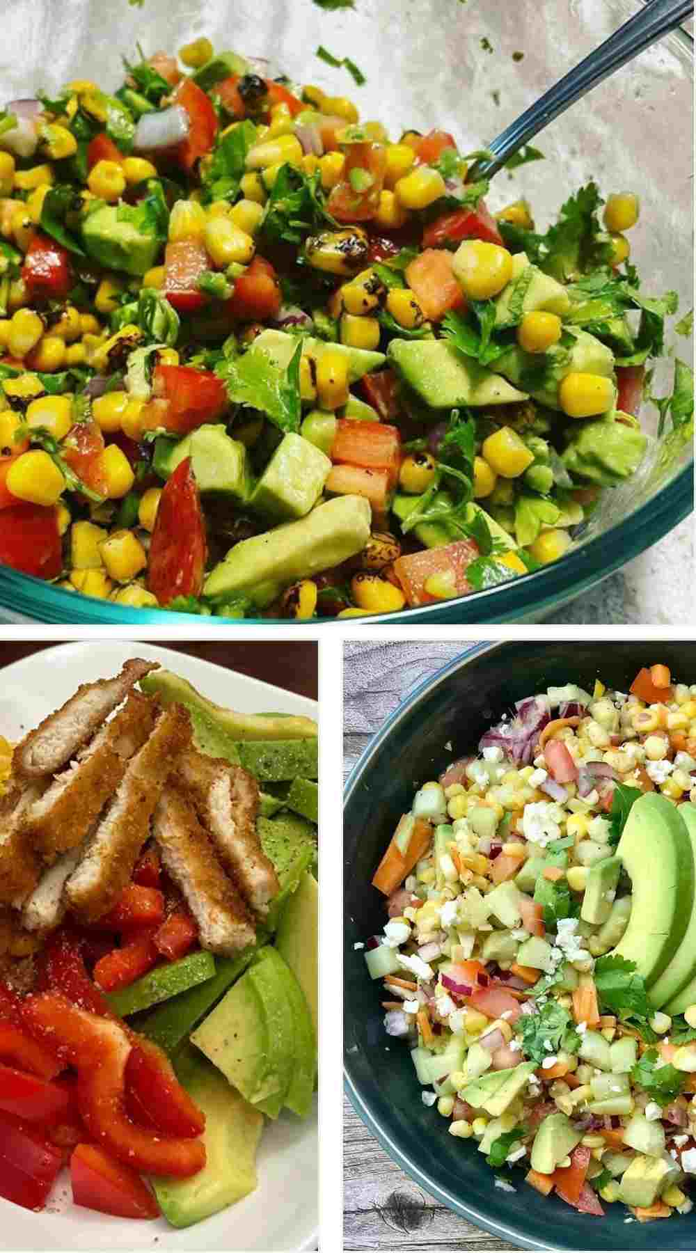 Corn Avocado Salad