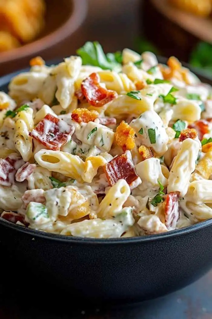 Creamy Classic Ranch Pasta Salad